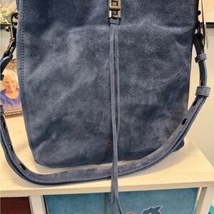 NWT Rebecca Minkoff Darren suede bag